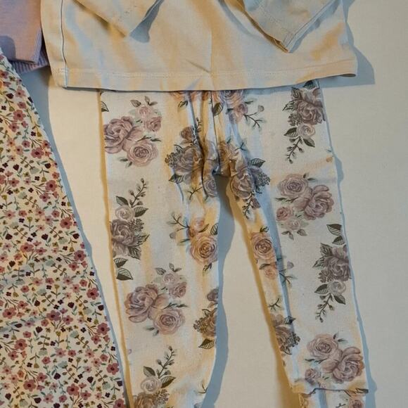 Baby Girl Bundle, 6 - Floral Leggings, Champion, Swimsuit, Long Sleeve T-Shirt - Picture 5 of 10